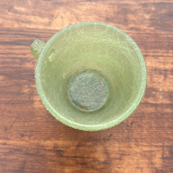 VRG spaghetti string avocado green mug - Picture 5 of 5